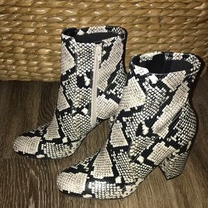 Aldo Snakeskin Boots